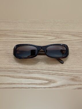 MAUI JIM Nani Rectangle Tortoise Bronze Polarized Lenses Sunglasses MJ 190-10
